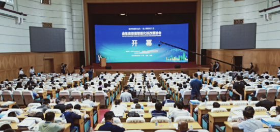奥图亮相“山东省首届技改展洽会”,助力传统产业升级!